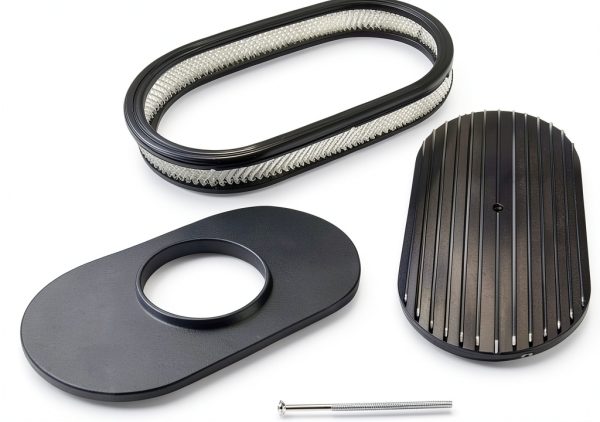 Air Cleaner BestParts 15" Oval Aluminum Finned-1