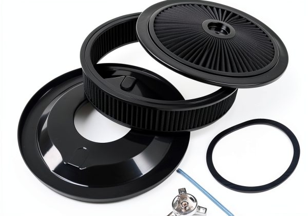 Air Filter Housing TEKKOAUTO Aluminum 5-1/8in Neck-2