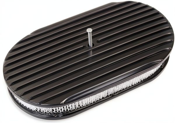 Air Cleaner BestParts 15" Oval Aluminum Finned-3