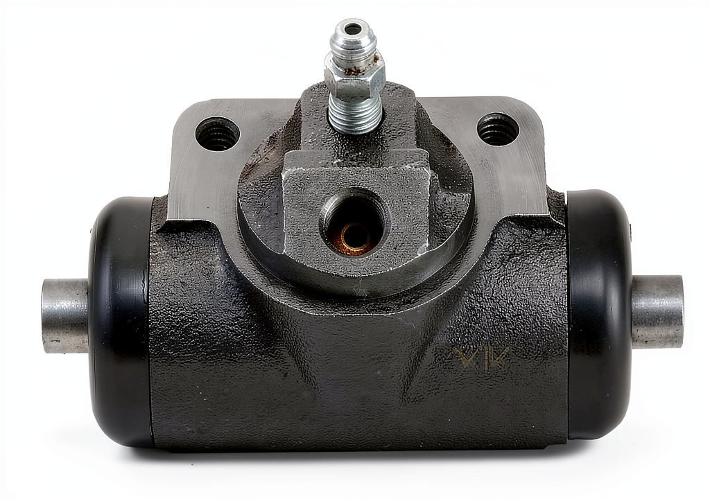 Installing Dorman Wheel Cylinder Brake Parts Replacement on a garage workbench