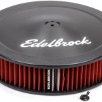 Edelbrock 1225 Round Air Cleaner Housing Universal Fit-0