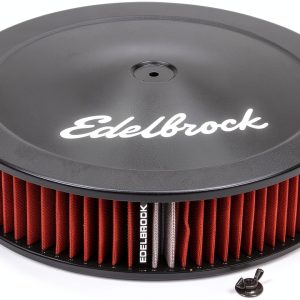 Edelbrock 1225 Round Air Cleaner Housing Universal Fit-0