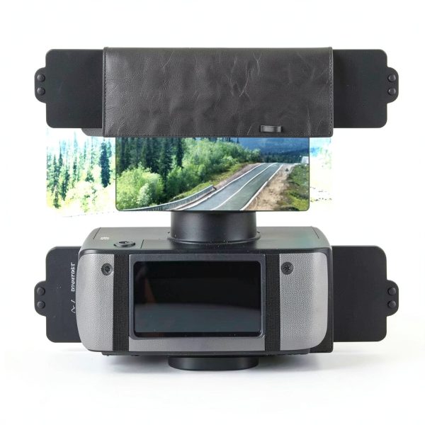 Car Sun Visor Extender by Veharvim Black Universal Fit 12.9x6.7-2