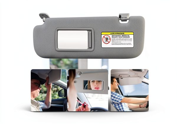 Aeagle Car Sun Visor Grey for Hyundai Elantra 2011-2015-4