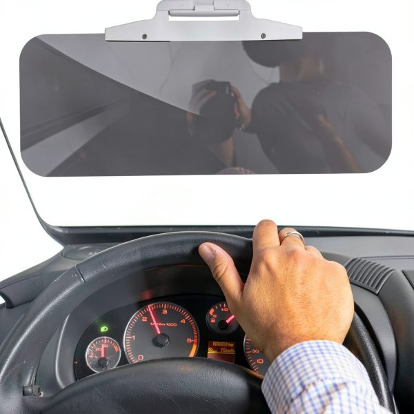 Gute Car Sun Visor Extender CSV001 Yellow Gray Universal Fit-2