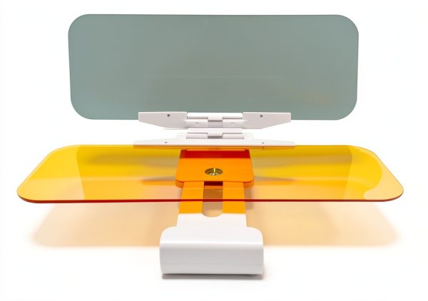 Gute Car Sun Visor Extender CSV001 Yellow Gray Universal Fit-7
