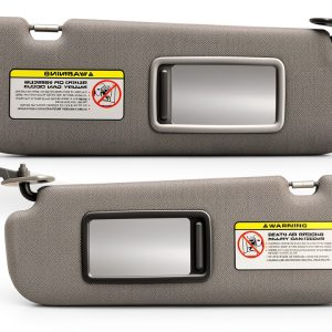Aeagle Sun Visor Grey for Hyundai Elantra 2011-2015 Left Right Pair-0