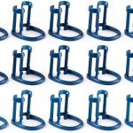 Dental Cotton Roll Holder Clip Disposable 100pcs Blue Plastic AmeriCan-0