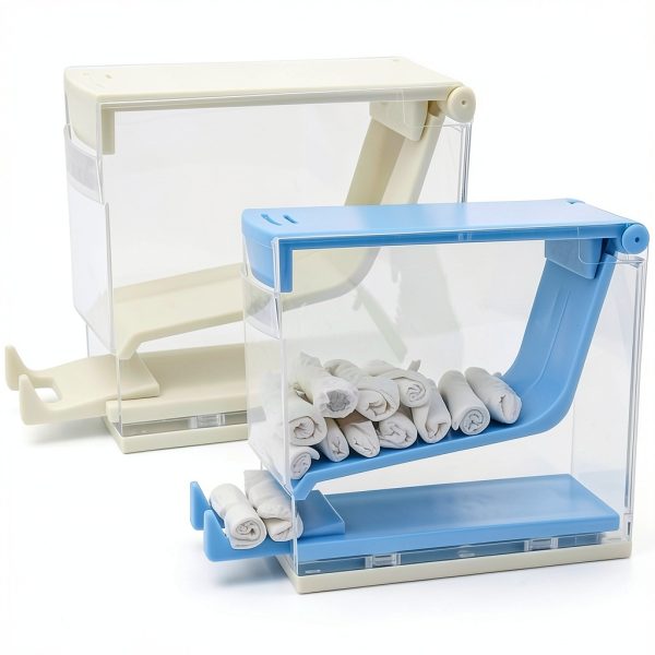 Dental Cotton Roll Dispenser Luck Duck Organizer Hygienic Nonslip Base-0