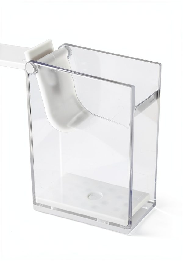 Press on Cotton Rolls Holder Agatige Nonslip White-5