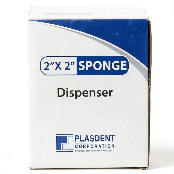 Dental Dispenser Sponge Blue 4002SD by Plasdent – Compact 10x10x10in-3