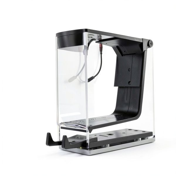 Cotton Roll Dispenser SOLUSTRE Press Organizer Black Nonslip Base-2