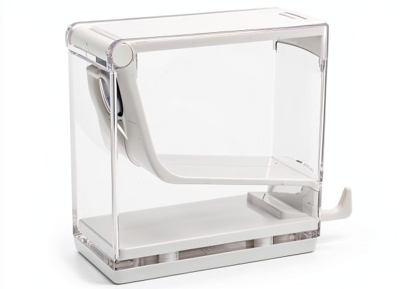 Press on Cotton Rolls Holder Agatige Nonslip White-6