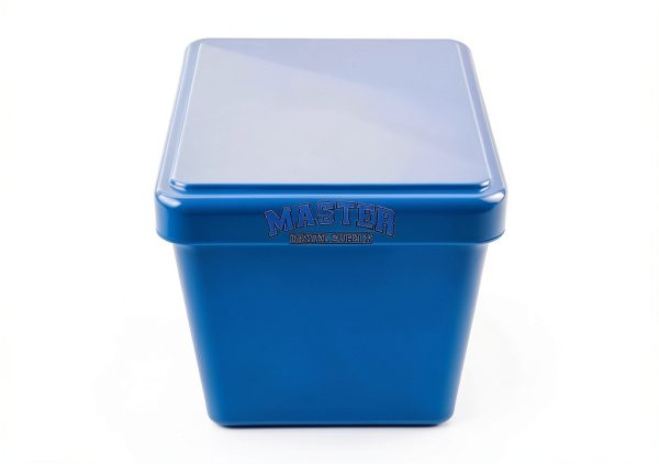 Dental Gauze Dispenser MDS Blue 2" x 2" Spring Loaded Sponge Holder-2